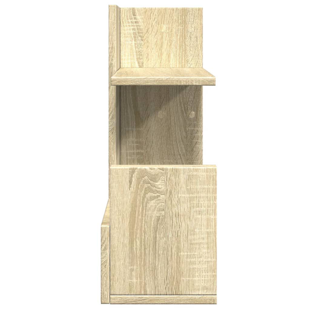 vidaXL Έπιπλο Οργάνωσης Γραφείου Sonoma Δρυς 49x20x52,5 εκ Επεξ. Ξύλο