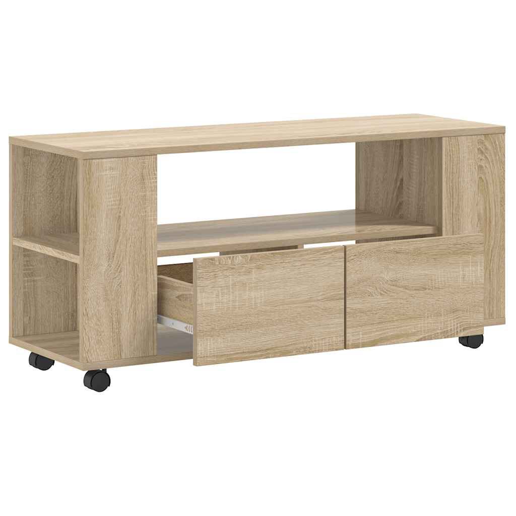 vidaXL Έπιπλο Τηλεόρασης Sonoma Δρυς 102 x 34,5 x 43 εκ. Επεξ. Ξύλο
