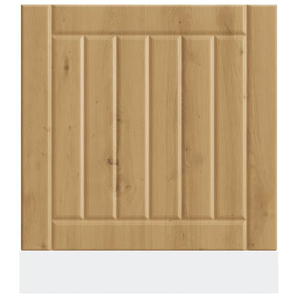vidaXL Πίνακας πλυντηρίου πιάτων "Lucca" Artisan Oak Engineered Wood