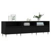 vidaXL Έπιπλο Τηλεόρασης Μαύρο 150x30x44,5 εκ. Επεξεργασμένο Ξύλο