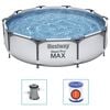 Bestway &Sigma;&epsilon;&tau; &Pi;&iota;&sigma;ί&nu;&alpha;&sigmaf; Steel Pro MAX 305 x 76 &epsilon;&kappa;.