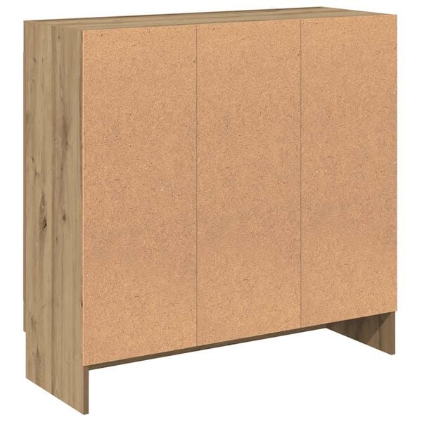 vidaXL Βιβλιοθήκη Artisan Δρυς 82,5x30,5x80 εκ. Επεξεργασμένο Ξύλο