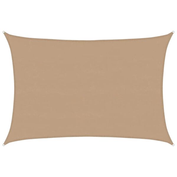 vidaXL Πανί Σκίασης Taupe 5 x 7 μ. από HDPE 160 γρ/μ²