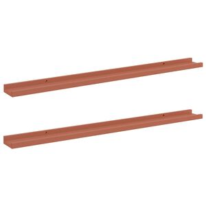 vidaXL &Rho;ά&phi;&iota; &Tau;&omicron;ί&chi;&omicron;&upsilon; 2 &tau;&mu;&chi;. &Kappa;ό&kappa;&kappa;&iota;&nu;&omicron; 100 x 9 x 3 cm &Epsilon;&pi;&epsilon;&xi;&epsilon;&rho;&gamma;&alpha;&sigma;&mu;έ&nu;&omicron; &Xi;ύ&lambda;&omicron;