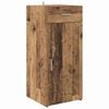 vidaXL Πλαϊνό γραφείο με συρτάρι artisan δρυς 42,5 x 40 x 93 εκ.