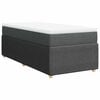 vidaXL &Kappa;&rho;&epsilon;&beta;ά&tau;&iota; Boxspring &mu;&epsilon; &Sigma;&tau;&rho;ώ&mu;&alpha; &Sigma;&kappa;&omicron;ύ&rho;&omicron; &Gamma;&kappa;&rho;&iota; 90x190 &epsilon;&kappa;. &Upsilon;&phi;&alpha;&sigma;&mu;ά&tau;&iota;&nu;&omicron;