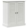 vidaXL Σετ Επίπλων Μπάνιου με ράφι 2 pcs Καφέ 67.5 x 34 x 80 εκ.
