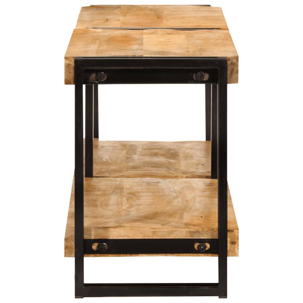 vidaXL Έπιπλο Τηλεόρασης 140 x 30 x 40 εκ. από Μασίφ Ξύλο Μάνγκο
