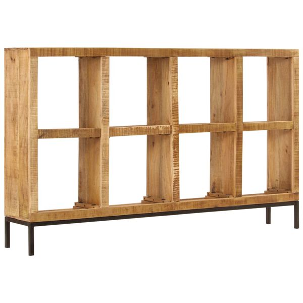 vidaXL Ραφιέρα 160 x 25 x 95 εκ. από Μασίφ Ξύλο Μάνγκο