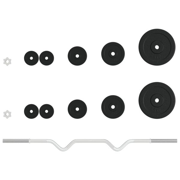 vidaXL &Sigma;&epsilon;&tau; &Mu;&pi;ά&rho;&alpha; &mu;&epsilon; &Delta;ί&sigma;&kappa;&omicron;&upsilon;&sigmaf; 30 &Kappa;&iota;&lambda;ώ&nu; &Chi;&upsilon;&tau;&omicron;&sigma;ί&delta;&eta;&rho;&omicron;/&Epsilon;&pi;&iota;&chi;&rho;&omega;&mu;&iota;&omega;&mu;έ&nu;&omicron; &Alpha;&tau;&sigma;ά&lambda;&iota;