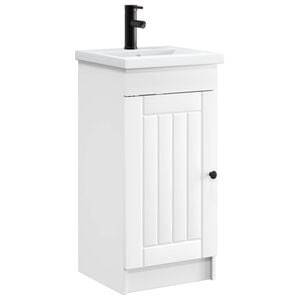 vidaXL &Kappa;&alpha;&theta;&rho;έ&phi;&tau;&eta;&sigmaf; &mu;&pi;ά&nu;&iota;&omicron;&upsilon; &mu;&epsilon; &nu;&iota;&pi;&tau;ή&rho;&alpha; &Lambda;&epsilon;&upsilon;&kappa;ό 42 x 40 x 84,5 &epsilon;&kappa;