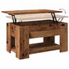 vidaXL Τραπεζάκι σαλονιού Παλιό ξύλο 79x49x41 cm Ξύλο μηχανής