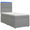 vidaXL &Kappa;&rho;&epsilon;&beta;ά&tau;&iota; box spring &mu;&epsilon; &sigma;&tau;&rho;ώ&mu;&alpha; &Alpha;&nu;&omicron;&iota;&chi;&tau;ό &gamma;&kappa;&rho;&iota; 100 x 200 cm Ύ&phi;&alpha;&sigma;&mu;&alpha;