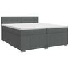 vidaXL &Kappa;&rho;&epsilon;&beta;ά&tau;&iota; box spring &mu;&epsilon; &sigma;&tau;&rho;ώ&mu;&alpha; &Sigma;&kappa;&omicron;ύ&rho;&omicron; &Gamma;&kappa;&rho;&iota; 200 x 200 cm Ύ&phi;&alpha;&sigma;&mu;&alpha;