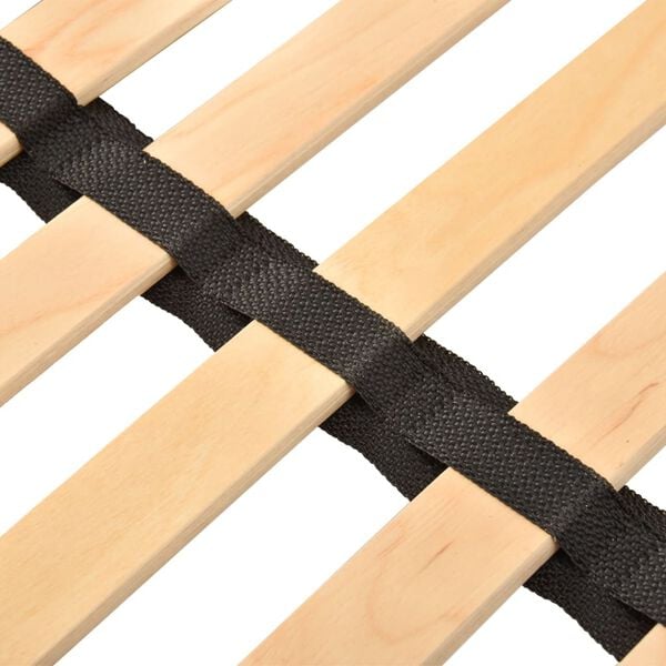 vidaXL Τελάρο Κρεβατιού Ηλεκτρικό με 28 Σανίδες & 7 Ζώνες 100x200 εκ.
