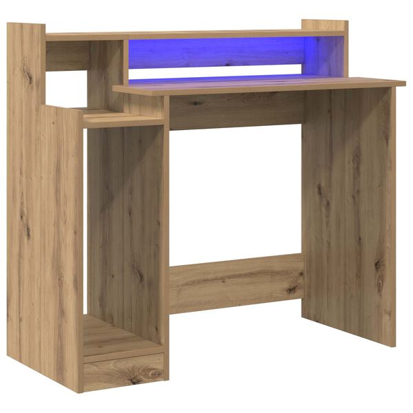 vidaXL &Gamma;&rho;&alpha;&phi;&epsilon;ί&omicron; &mu;&epsilon; &rho;ά&phi;&iota; Artisan Oak 97 x 45 x 90 &epsilon;&kappa;. &Epsilon;&pi;&epsilon;&xi;&epsilon;&rho;&gamma;&alpha;&sigma;&mu;έ&nu;&omicron; &xi;ύ&lambda;&omicron;