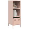 vidaXL Ντουλάπι Ροζ 35x39x103,5 εκ. από Χάλυβα