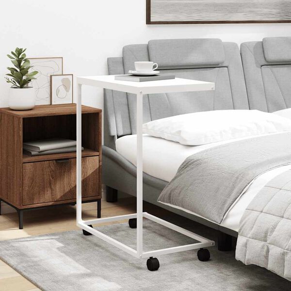 vidaXL &Beta;&omicron;&eta;&theta;&eta;&tau;&iota;&kappa;ό &Tau;&rho;&alpha;&pi;έ&zeta;&iota; &mu;&epsilon; &Rho;ό&delta;&epsilon;&sigmaf; &Lambda;&epsilon;&upsilon;&kappa;ό 55 x 35 x 70 &epsilon;&kappa;. &Epsilon;&pi;&epsilon;&xi;. &Xi;ύ&lambda;&omicron;