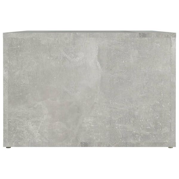 vidaXL Κομοδίνο Γκρι Σκυρ. 57x55x36 εκ. από Επεξεργασμένο Ξύλο