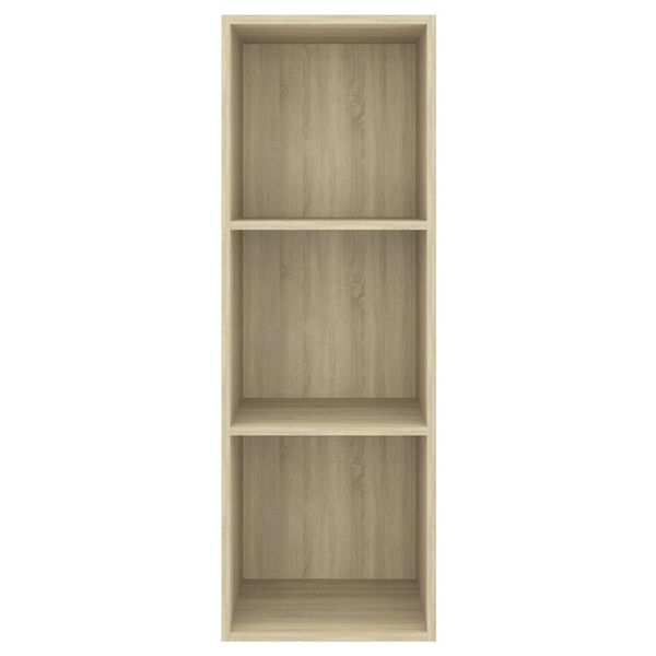 vidaXL Έπιπλο Τηλεόρασης Κρεμαστό Sonoma Δρυς 37x37x107 εκ Επεξ. Ξύλο