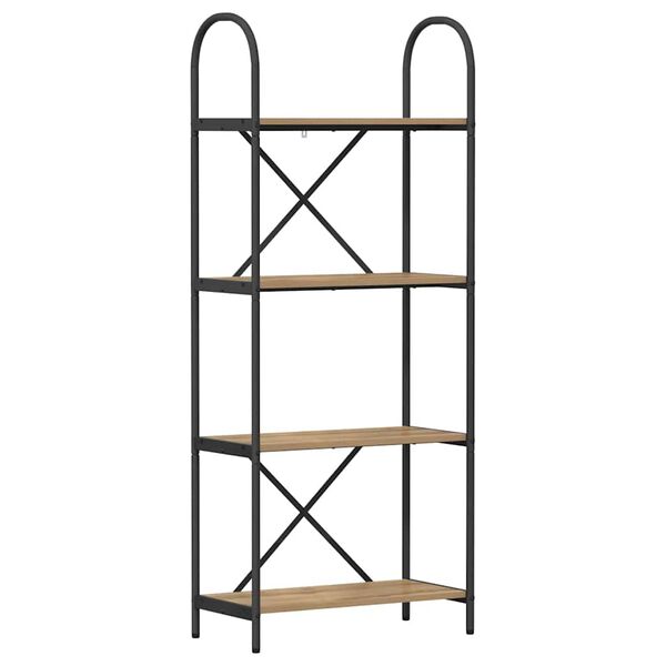 vidaXL &Rho;ά&phi;&iota; &Beta;&iota;&beta;&lambda;ί&omega;&nu; Artisan Oak 60 x 30 x 146 &epsilon;&kappa; &Epsilon;&pi;&epsilon;&xi;&epsilon;&rho;&gamma;&alpha;&sigma;&mu;έ&nu;&omicron; &xi;ύ&lambda;&omicron;