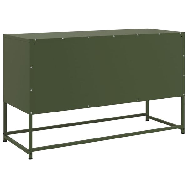 vidaXL Ντουλάπι Λευκό 36x39x107 εκ. από Ατσάλι