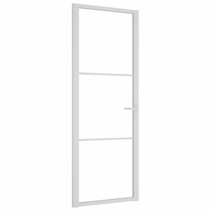 vidaXL &Epsilon;&sigma;&omega;&tau;&epsilon;&rho;&iota;&kappa;ή &Pi;ό&rho;&tau;&alpha; 76 x 201,5 &epsilon;&kappa;. &Lambda;&epsilon;&upsilon;&kappa;ό ESG &Gamma;&upsilon;&alpha;&lambda;ί &kappa;&alpha;&iota; &Alpha;&lambda;&omicron;&upsilon;&mu;ί&nu;&iota;&omicron;