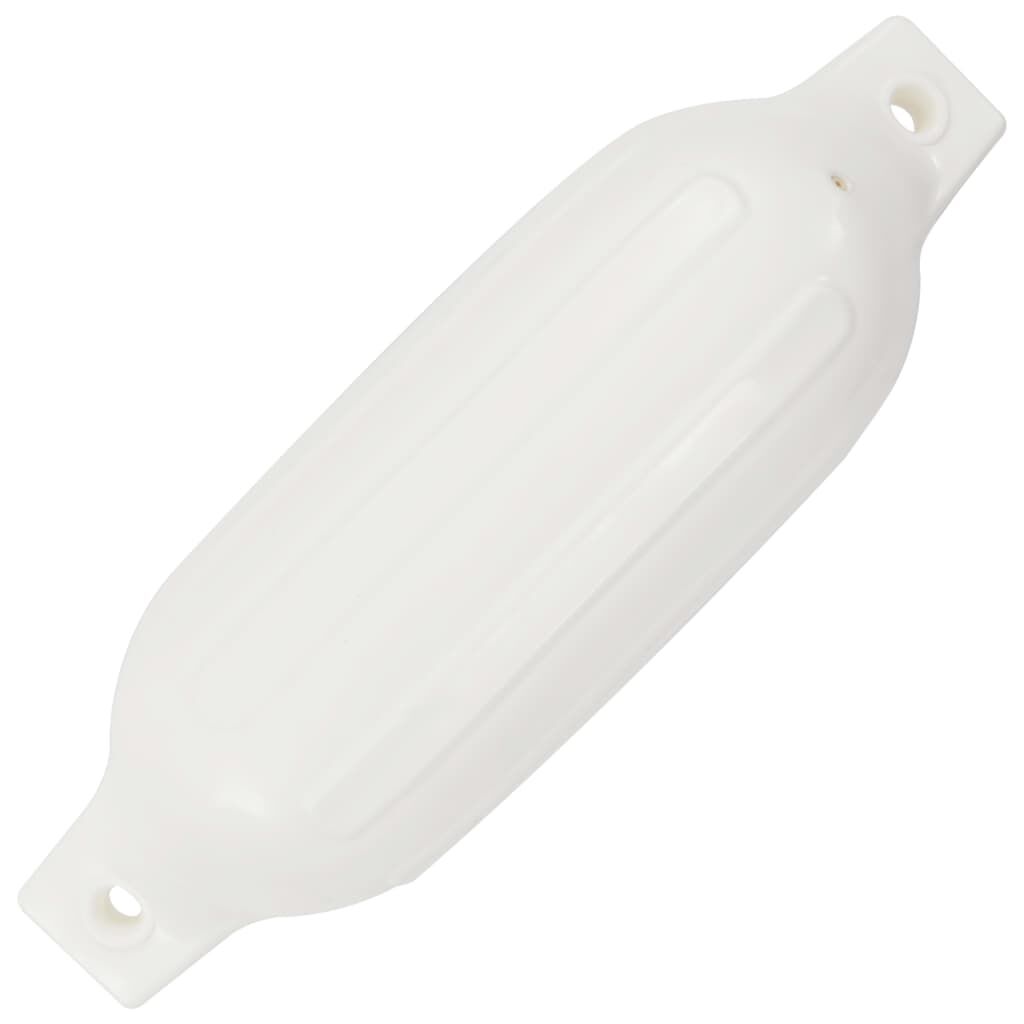 vidaXL Προφυλακτήρες Σκάφους 4 τεμ. Λευκοί 41 x 11,5 εκ. από PVC