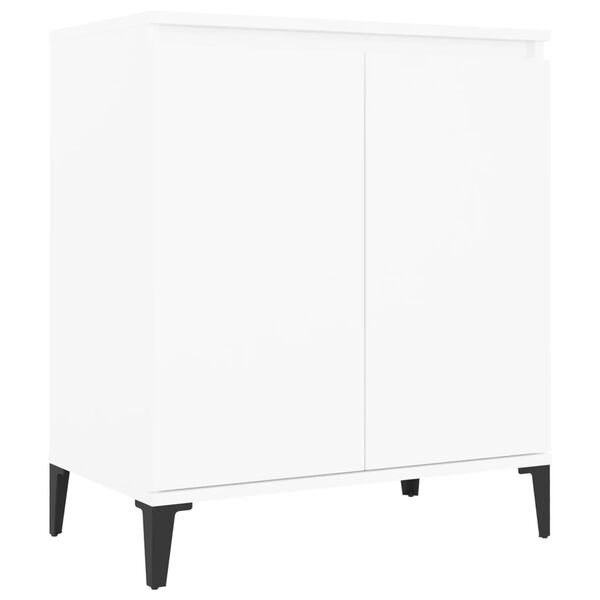vidaXL Συρταριέρα Λευκή 60 x 35 x 70 εκ. από Επεξεργασμένο Ξύλο