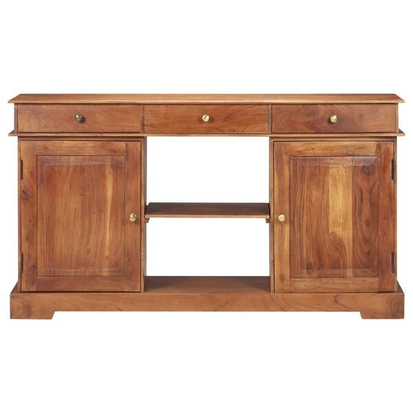 vidaXL Μπουφές 135 x 35 x 75 εκ. από Μασίφ Ξύλο Ακακίας