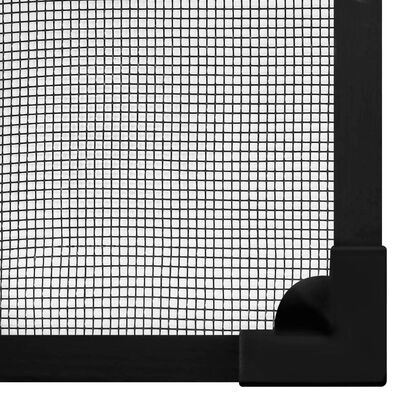 vidaXL Σήτα Παραθύρου Μαγνητική Ανθρακί 80 x 120 εκ. από Fibreglass