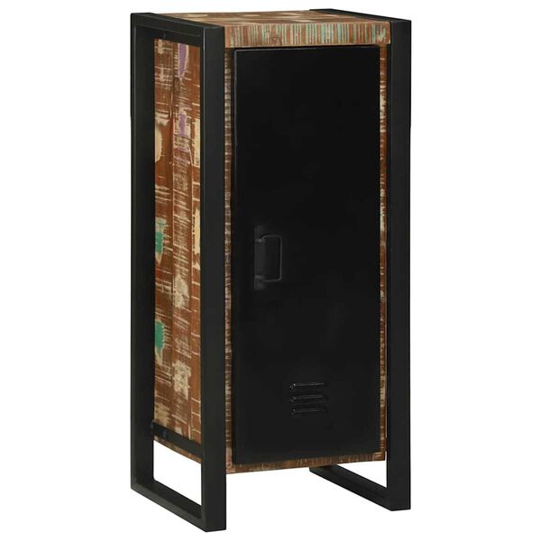 vidaXL Ντουλάπα Μπάνιου Καφέ 40 x 35 x 90 εκ. Μασίφ ανακυκλωμένο ξύλο