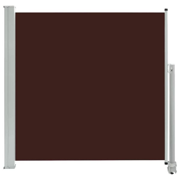 vidaXL Σκίαστρο Πλαϊνό Συρόμενο Βεράντας Καφέ 160 x 300 εκ.