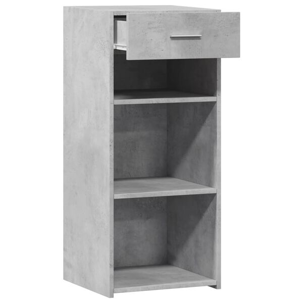 vidaXL Ντουλάπι Γκρι Σκυροδέματος 40x42,5x93 εκ. Επεξεργασμένο Ξύλο