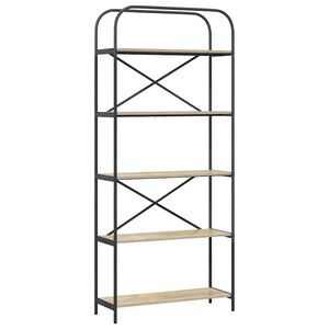 vidaXL &Rho;ά&phi;&iota; &Beta;&iota;&beta;&lambda;ί&omega;&nu; &Delta;&rho;ύ&sigmaf; Sonoma 80 x 30 x 183 &epsilon;&kappa; &Epsilon;&pi;&epsilon;&xi;&epsilon;&rho;&gamma;&alpha;&sigma;&mu;έ&nu;&omicron; &xi;ύ&lambda;&omicron;