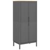 vidaXL &Nu;&tau;&omicron;&upsilon;&lambda;ά&pi;&alpha; FLORO &Gamma;&kappa;&rho;&iota; 77 x 53 x 171 &epsilon;&kappa;. &alpha;&pi;ό &Mu;&alpha;&sigma;ί&phi; &Xi;ύ&lambda;&omicron; &Pi;&epsilon;ύ&kappa;&omicron;&upsilon;