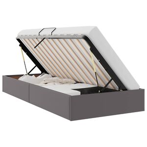 vidaXL &Kappa;&rho;&epsilon;&beta;ά&tau;&iota; &Omicron;&theta;&omega;&mu;&alpha;&nu;&iota;&kappa;&omicron;ύ &Tau;ύ&pi;&omicron;&upsilon; &Gamma;&kappa;&rho;&iota; 90 x 190 cm &Tau;&epsilon;&chi;&nu;&eta;&tau;ό &Delta;έ&rho;&mu;&alpha;