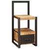 vidaXL Βάση Ρούχων με συρτάρι Καφέ 40 x 40 x 90 cm Μασίφ ξύλο μάνγκο