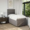 vidaXL &Kappa;&rho;&epsilon;&beta;ά&tau;&iota; Boxspring &mu;&epsilon; &Sigma;&tau;&rho;ώ&mu;&alpha; Taupe 80x200 &epsilon;&kappa;. &Upsilon;&phi;&alpha;&sigma;&mu;ά&tau;&iota;&nu;&omicron;