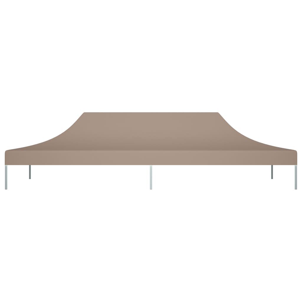 vidaXL Κάλυμμα Τέντας Εκδηλώσεων Taupe 6 x 3 μ. 270 γρ/μ²