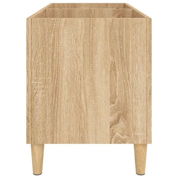 vidaXL Δισκοθήκη Sonoma Δρυς 74,5 x 38 x 48 εκ. από Επεξεργασμένο Ξύλο
