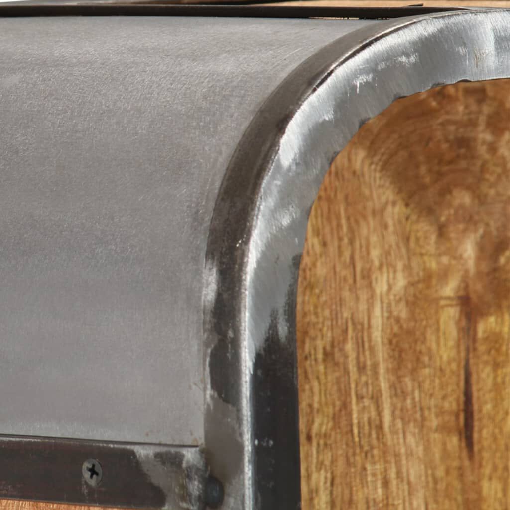 vidaXL Ντουλάπι Ψηλό 40 x 30 x 126 εκ. από Μασίφ Ξύλο Μάνγκο