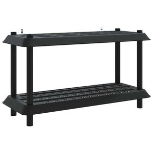 vidaXL &Mu;&omicron;&nu;ά&delta;&alpha; &Rho;&alpha;&phi;&iota;&omicron;ύ 2 &epsilon;&pi;ί&pi;&epsilon;&delta;&alpha; 100 x 40 x 55,5 &epsilon;&kappa;. PP &Alpha;&nu;&theta;&rho;&alpha;&kappa;ί