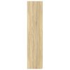 vidaXL Ντουλάπι Sonoma Δρυς 80x42,5x185 εκ. από Επεξεργασμένο Ξύλο