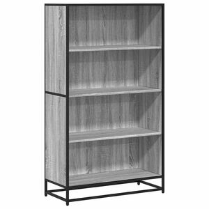 vidaXL &Beta;&iota;&beta;&lambda;&iota;&omicron;&theta;ή&kappa;&eta; &Gamma;&kappa;&rho;&iota; Sonoma 80,5x35x139 cm &Xi;ύ&lambda;&iota;&nu;&eta; &kappa;&alpha;&tau;&alpha;&sigma;&kappa;&epsilon;&upsilon;ή