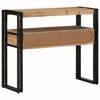 vidaXL Τραπέζι κονσόλας Καφέ 90 x 33 x 75 εκ Μασίφ ξύλο ακακίας