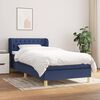 vidaXL &Kappa;&rho;&epsilon;&beta;ά&tau;&iota; Boxspring &mu;&epsilon; &Sigma;&tau;&rho;ώ&mu;&alpha; &Mu;&pi;&lambda;&epsilon; 100 x 200 &epsilon;&kappa;. &Upsilon;&phi;&alpha;&sigma;&mu;ά&tau;&iota;&nu;&omicron;