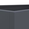 vidaXL Ζαρντινιέρα Ανθρακί 62x47x46 εκ. από Χάλυβα