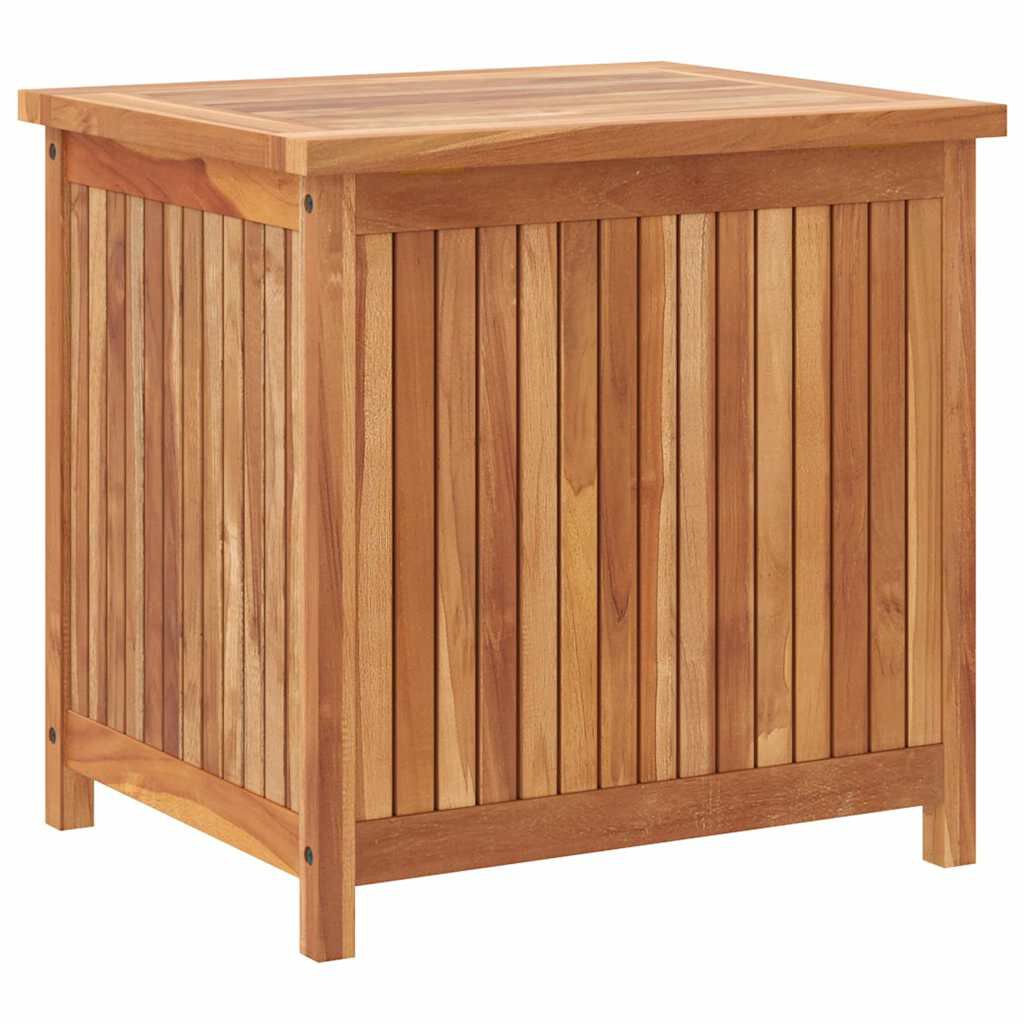 vidaXL Μπαούλο Αποθήκευσης Κήπου 120 x 50 x 58 εκ. από Μασίφ Ξύλο Teak