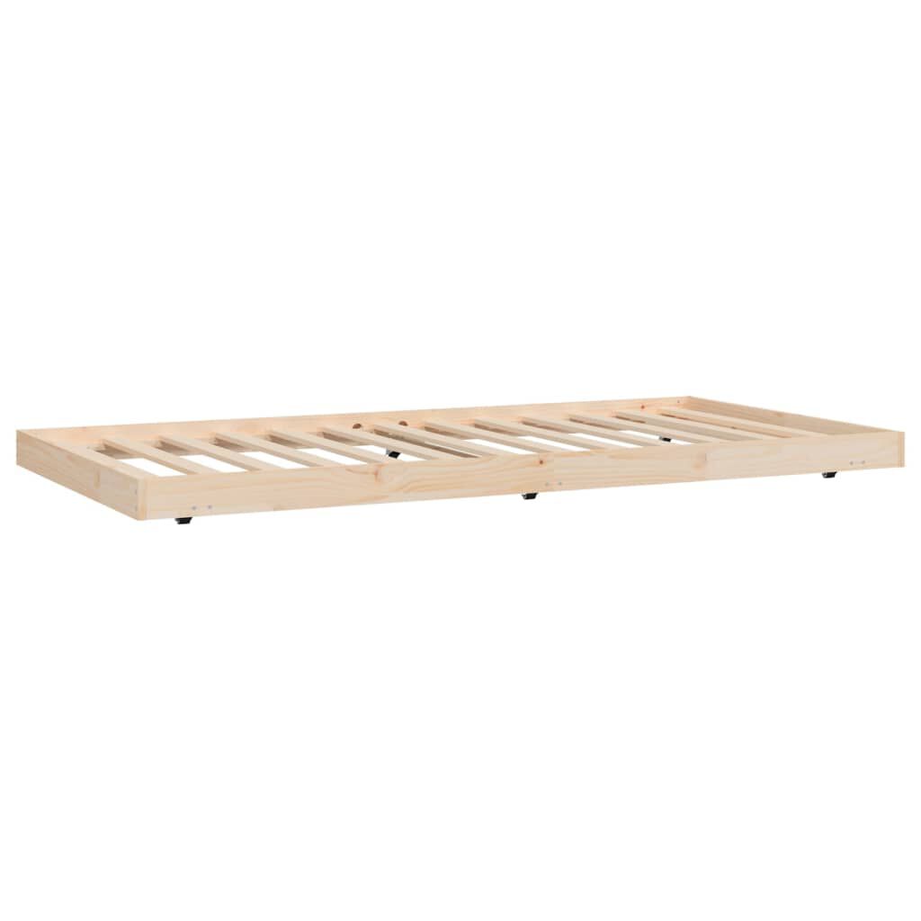 vidaXL Σκελετός Κρεβ. Χωρίς Στρώμα 80x200 εκ. Μασίφ Ξύλο Πεύκου